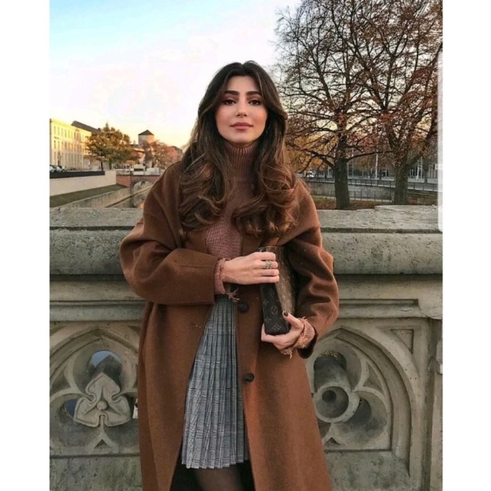 Mango Handmade Wool Coat S/M